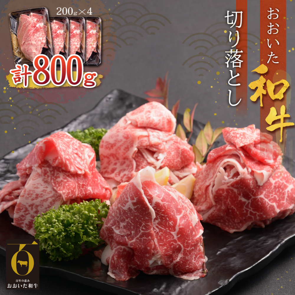 おおいた和牛切り落とし(800g) G6-S