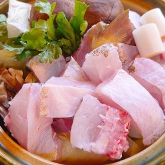 クエの刺身と鍋セット(2人前)【大分水産】【配送不可地域：離島】