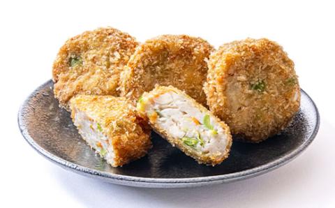 「ファミリーサイズ20個」老舗かまぼこ店のお魚コロッケ(20個)【配送不可地域：離島】