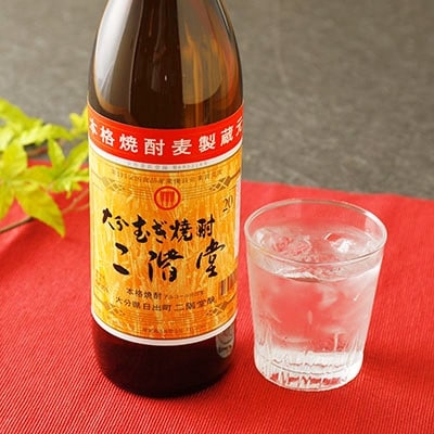 大分むぎ焼酎 二階堂20度 (900ml) 2本セット AG39