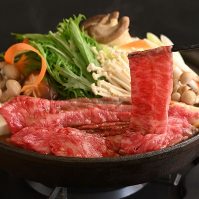 【のし付き】【お歳暮】おおいた和牛すき焼きセット(500g)特製割り下付き【配送不可地域：離島】