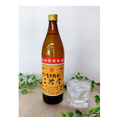大分むぎ焼酎　二階堂2本と速津媛2本25度(900ml)4本セット