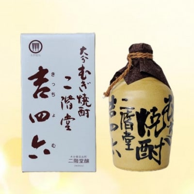 大分むぎ焼酎　二階堂吉四六つぼ25度(720ml)2本セット