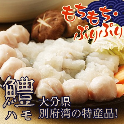 大分県産鱧(ハモ)しゃぶ＆鱧(ハモ)だんごセット【配送不可地域：離島】