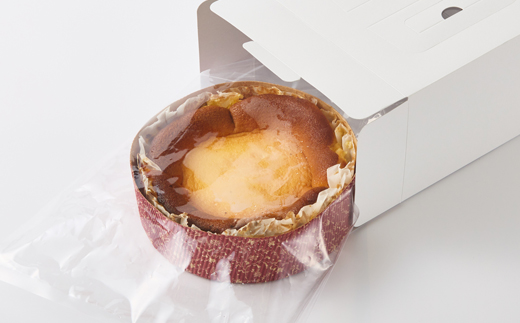 窯爺の「石窯バスクチーズケーキ」1個【配送不可地域：離島】