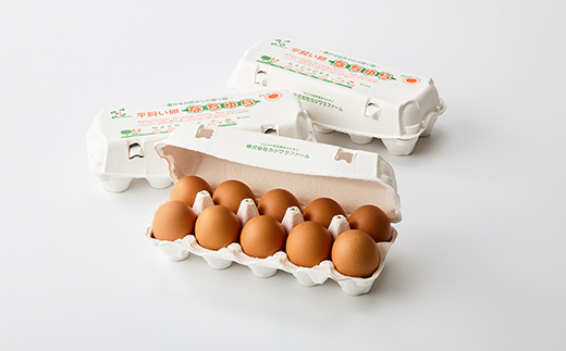 平飼い卵なちゅら(30ヶ入り)【配送不可地域：離島】