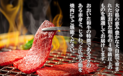 おおいた和牛 焼肉用 300g(日出町)【配送不可地域：離島】