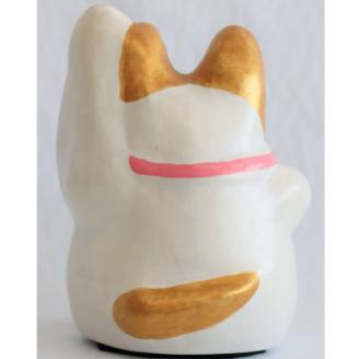 開運!招き猫ひーにゃん(別部湾1)左手ver AN17