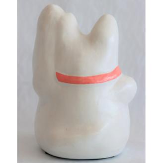 開運!招き猫ひーにゃん(お城1)左手ver AN18