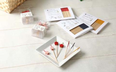 フードピック　花かざり串セット