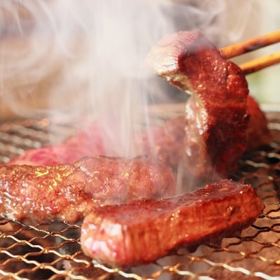 豊後牛サーロインステーキ・三角バラ焼肉セット(合計860g)【配送不可地域：離島】