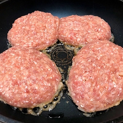 【日出ポーク】豚100%ハンバーグ(10個入り)【配送不可地域：離島】