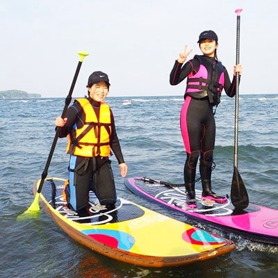 糸ヶ浜でのSUP体験にペアでご招待!インストラクター付き+ボードレンタル【初心者向け2時間コース】