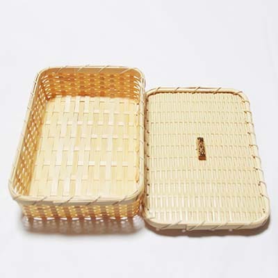竹細工　弁当篭(小)(3062902)