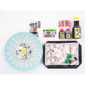 とらふぐ 刺身と鍋 セット (2人前)【大分水産】刺身とアラやぶつ切り・焼きひれなどのフルコース【配送不可地域：離島】