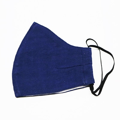 藍染マスク(無地)AG02