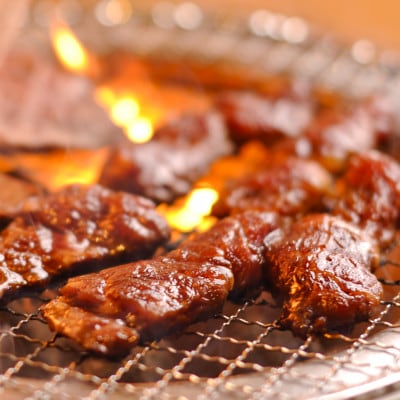 【のし付き】おおいた和牛食べ比べセットB(上カルビ＆上ロース)(合計400g)【配送不可地域：離島】