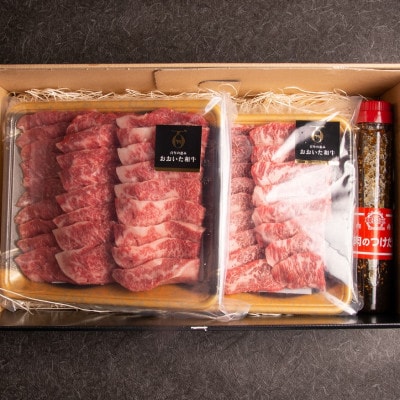 【のし付き】おおいた和牛カルビ焼き肉セット【500g×2(合計1kg)】つけダレ付【配送不可地域：離島】