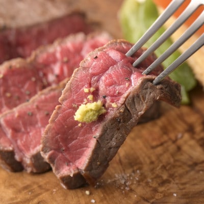 【のし付き】【お歳暮】おおいた和牛赤身セット(焼肉用500g・ステーキ用150g×3)【配送不可地域：離島】