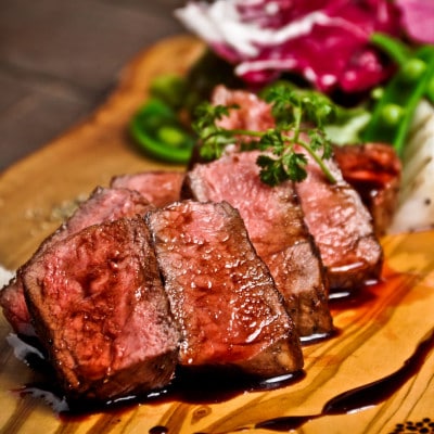 【のし付き】【お中元】おおいた和牛もも肉ブロック(500g)【配送不可地域：離島】