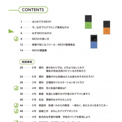 MESHスターターセット ＆ 実践DVDブック(小学校編)【配送不可地域：離島・沖縄県】