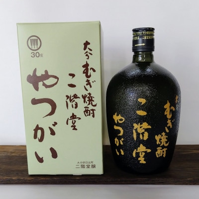 大分むぎ焼酎　二階堂吉四六つぼ25度2本とやつがい30度2本(720ml)4本セット