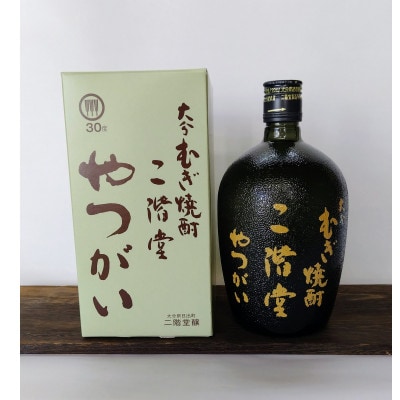 大分むぎ焼酎　二階堂豊後路25度2本とやつがい30度2本(720ml)4本セット