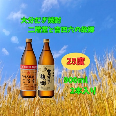 「ひじん水」2L×6本と二階堂と吉四六の故郷25度(900ml)2本　水割りセット【複数個口で配送】