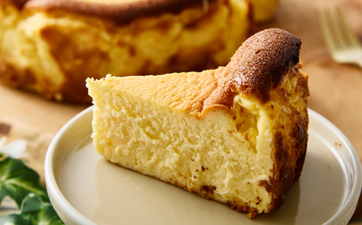 窯爺の「石窯バスクチーズケーキ」1個【配送不可地域：離島】