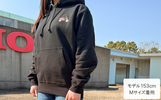 DAX プルオーバーパーカー(ユニセックス)【Mサイズ　ブラック】