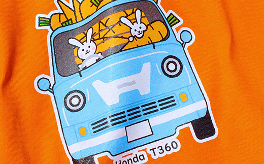 T360 Tシャツ(キッズ)【130サイズ　オレンジ】