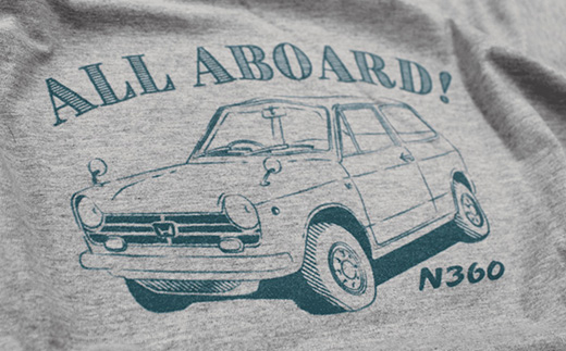 N360 Tシャツ (ユニセックス)【Lサイズ　グレー】