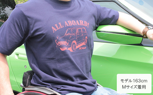 N360 Tシャツ (ユニセックス)【Mサイズ　ネイビー】