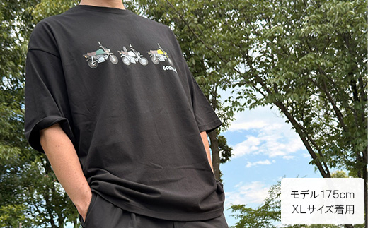 GORILLA-Simple Tシャツ (ユニセックス)【XLサイズ　ブラック】