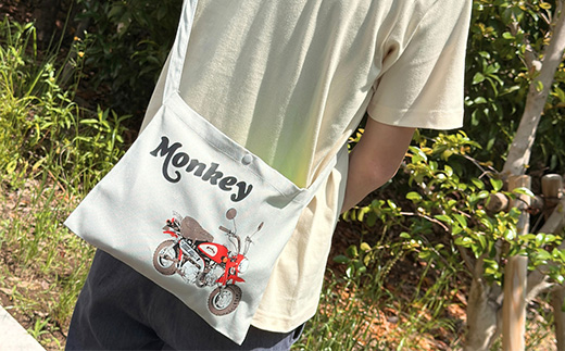 Monkey サコッシュ【グレー】