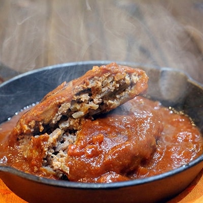 【日出ポーク】豚100%ハンバーグ(10個入り)【配送不可地域：離島】