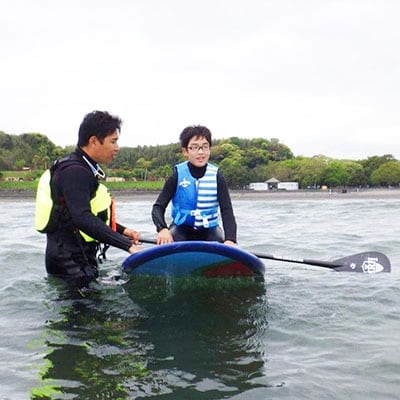 糸ヶ浜でのSUP体験にペアでご招待!インストラクター付き+ボードレンタル【初心者向け2時間コース】