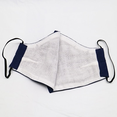 藍染マスク(無地)AG02