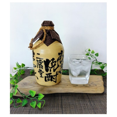 大分むぎ焼酎　二階堂吉四六つぼと吉四六瓶25度(720ml)2本セット