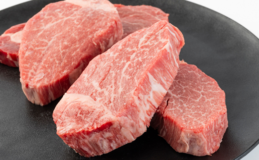 肉質4等級以上のお肉 おおいた和牛　ヒレステーキ(100g×4枚)【配送不可地域：離島】