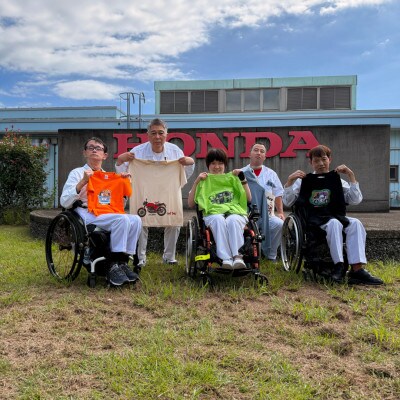 MOTOCOMPO Tシャツ (レディース)【Sサイズ　アプリコット】