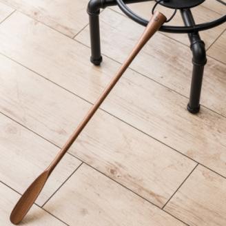 【職人の手づくり】ウォールナット製の靴べら(1本)　AZ04