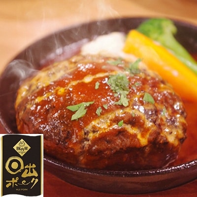 【日出ポーク】豚100%ハンバーグ(10個入り)【配送不可地域：離島】