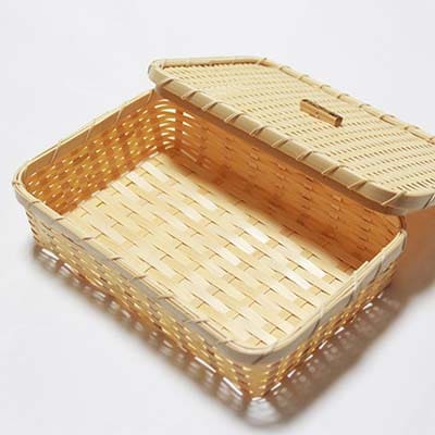 竹細工　弁当篭(小)(3062902)