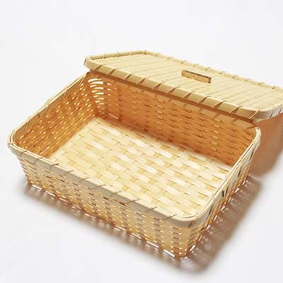 竹細工　弁当篭(大)(3062901)