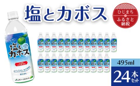 塩とカボス(495ml×24本)
