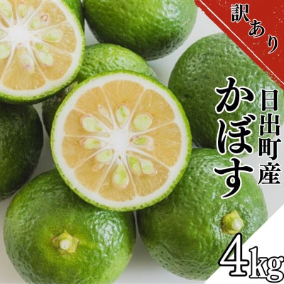 【訳あり】日出町産かぼす　4kg
