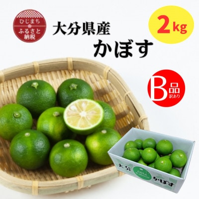 大分県産かぼす【B級品】2kg