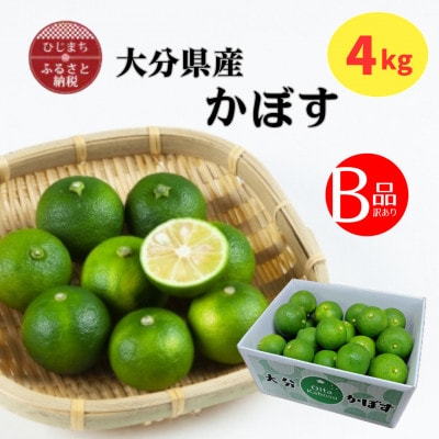 大分県産かぼす【B級品】4kg