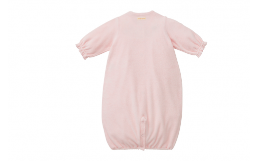 ミキハウス ストレッチパイル ツーウェイオール ( ピンク ) 
